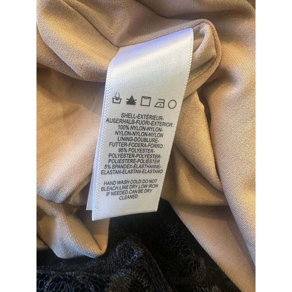 Dress the Population Audrey 3D Embroidered Fit & Flare Dress Women's Size Medium - Picture 12 of 16